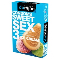 Оральные презервативы Domino мороженое